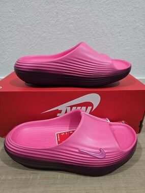 Nike ReactX Rejuven8 Pink Gradient Slide Clog - Women's
